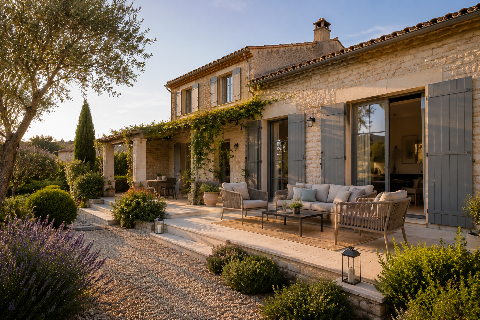 Maison avec terrasse et jardin au Luc pour illustrer une vente avec travaux - Murielle BREL