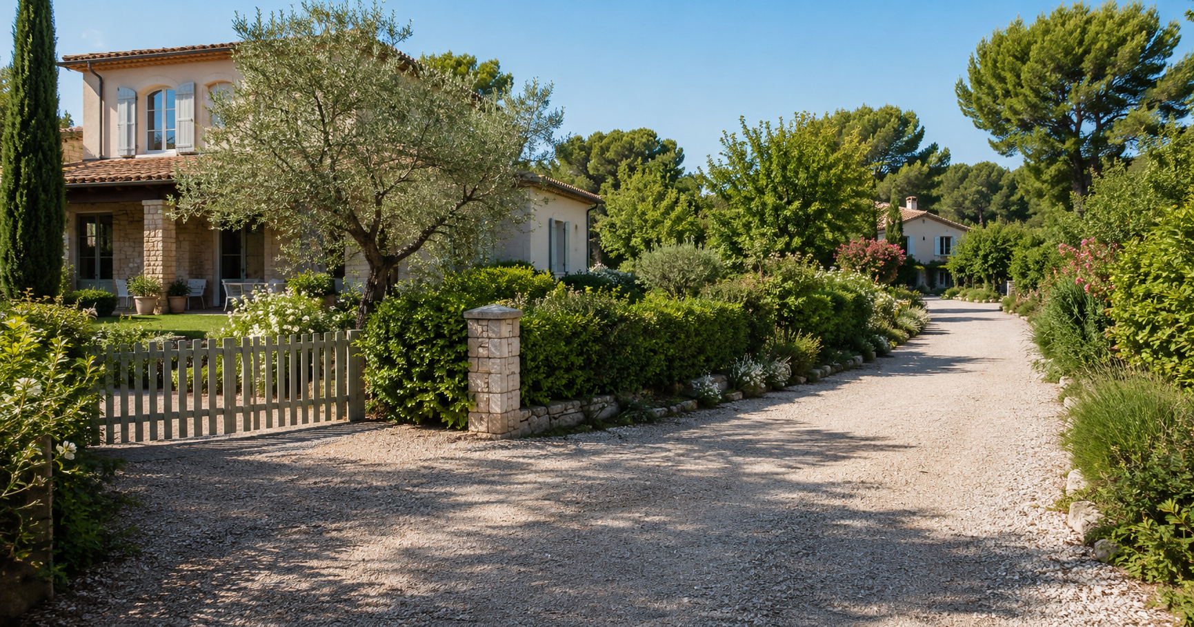 Maison dans le Var avec chemin d’accès partagé et servitude de passage